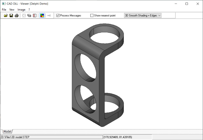 Демопроект CAD DLL 14.1